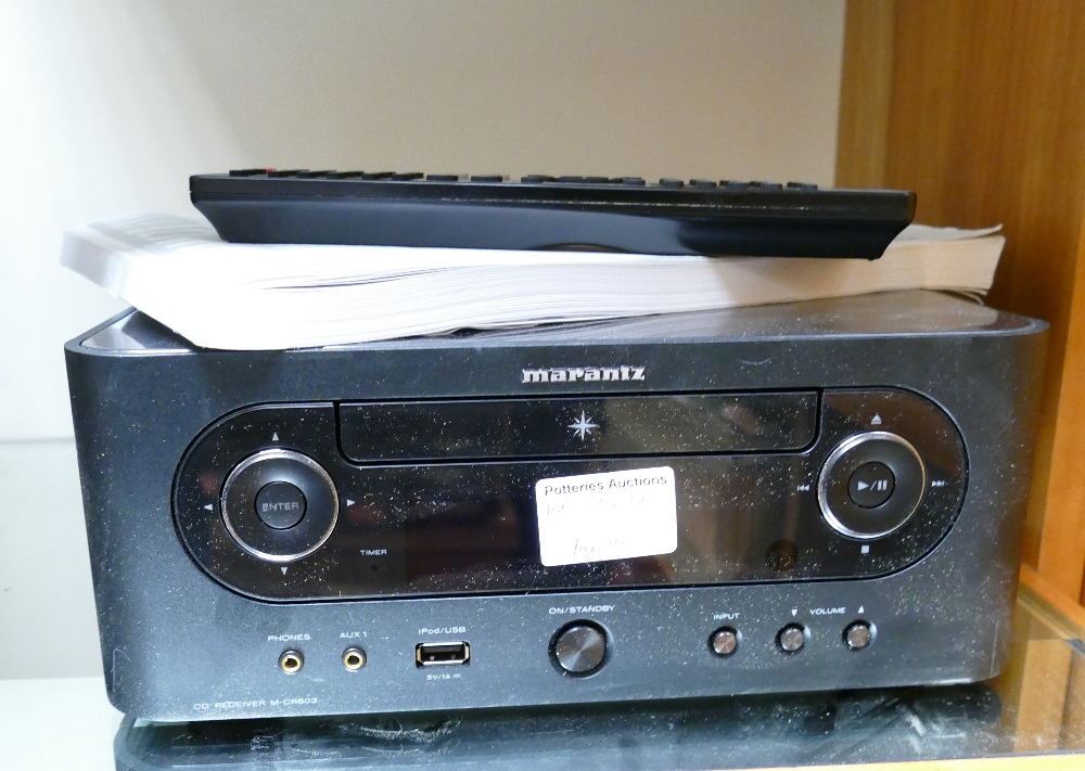 Marantz CD Receiver: Model number MR603. Includes Manual & Remote.