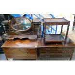 Edwardian Inlaid Dressing table,