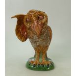 Kevin Francis / Peggy Davies large limited edition Grotesque bird The Listener: Sandy / Orange