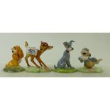 Royal Doulton Limited Edition Disney Show Case Figures: to include Dumbo FC3, Jiminy Cricket FC5,