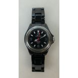 Toy Watch Gentleman's wristwatch: Toy Watch Ceramica quartz professional wristwatch and strap.