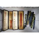 A collection of Watermans,