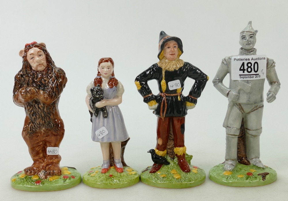 Royal Doulton figures from the Wizard of Oz: to include Dorothy, Scarecrow,