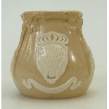 Spode scarce Jamaica pot: Pot issued as a 'souvenir series 1' measures 2cm x 6cm high approx.