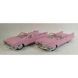 1/12 Maisto Pink Cadillac Eldorado Biarrite 1959 x 2