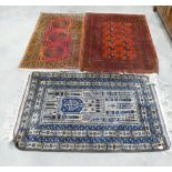 Afgan Hand Tied Rugs: largest 145 x 92cm