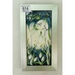 Moorcroft Nivalis Plaque: Shape PLQ5,