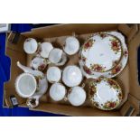 Royal Albert Old Country tea set: 22 piece