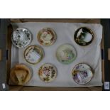 A collection of early 20th century Coffee Cups and Cans: Items to include - Royal Worcester Blush