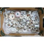 A collection of Crested China: Approx 50 items