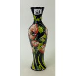 Moorcroft December Dream Vase: Trial piece 27/2/19. Height 30.