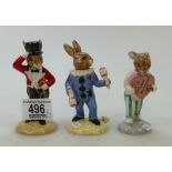 Royal Doulton Bunnykins figure Ringmaster: DB165,