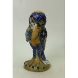 Kevin Francis / Peggy Davies large limited edition Grotesque bird The Whisperer: Sandy / Blue