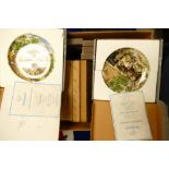 A collection of Boxed collectors plates: from Royal Doulton, Wedgwood,