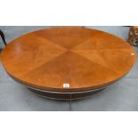 Modern Steel based coffee table: