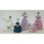 Royal Doulton Seconds lady figures to include: Bells Across the valley (chip to rear)HN4300,