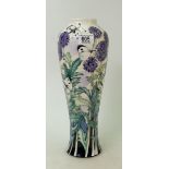 Moorcroft Globe & Thistle Vase: limited edition 33/50 and signed by designer Emma Bossons.