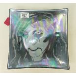 Anita Harris Alice Cooper Lustre Square Dish: