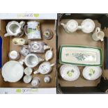 A mixed collection of items to include: Sadlers commemorative teapots, mugs,