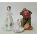 Three Royal Doulton figures: Doulton Julia HN2706,