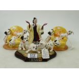 Royal Doulton Disneys 101 Dalmations figures: Cruella Devill DM1,