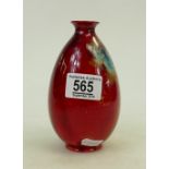 Royal Doulton flambe mottled vase : Royal Doulton Flambe early mottled vase,