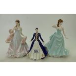 Boxed Compton Woodhouse figures: Royal Worecster With All My Heart,