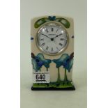 Moorcroft Blue Heaven Clock: by Nicola Slaney