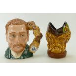 Royal Doulton character Jug Vincent Van Gough: Royal Doulton large character jug Vincent Van Gough