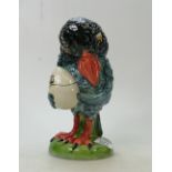 Kevin Francis / Peggy Davies large limited edition Grotesque bird Secret Keeper: Blue colour way