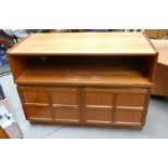 Parker Knoll Sideboard: Parker Knoll mid century teak sideboard - two door base.