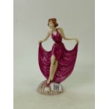 Kevin Francis Peggy Davies figure:Kevin Francis Peggy Davies figure Moulin Rouge, limited edition,