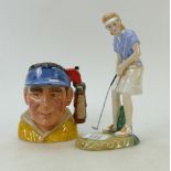 Royal Doulton golfing figures: Winning P