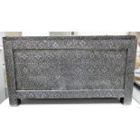 The Alchemist New Silver Gilt Leaf Box Chest: 92 x 52cm height ( please refer to conditions on lot