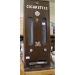 An Aldebert vintage cigarette vending machine: