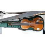 The Robinson Piano Co Ltd Violin and case: Hong Kong