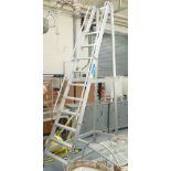 Large Aluminium Ladders: (please refer to conditions on lot 599)