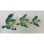 Beswick Kingfisher wall plaques: Kingfis