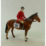 Beswick Huntsman On brown Horse: model 1