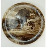 Wedgwood Sepia large wall plaque by Evan