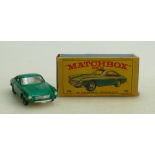 Matchbox Lesney 75 Ferrari Berlinetta Car with box: Matchbox Lesney 75 Ferrari Berlinetta car with