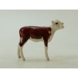 Beswick Hereford Calf Model No 1249E: