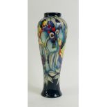 Moorcroft Rainbow Lorikeets Vase: A Moorcroft Vase in the Rainbow Lorikeets pattern.