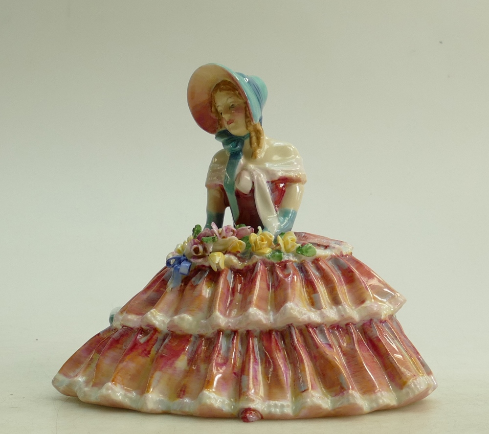 Royal Doulton figure Day Dreams HN1944: In red colourway.