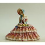 Royal Doulton figure Day Dreams HN1944: In red colourway.