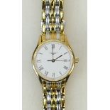 Longines LYRE ladies Wristwatch: Longines LYRE ladies quartz wristwatch and bracelet (steel & gold