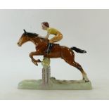 Beswick Girl on jumping horse model no 939:
