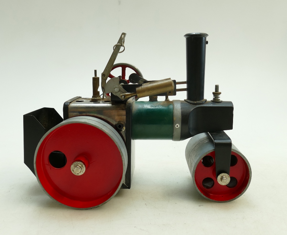 Mamod Steam Roller: Complete with bar and coal box - Image 5 of 7