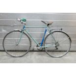 Continental 1960s Reynolds Tubed Racing Cycle: Miche & Suntour gear set,