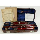 Oscar Adler & Co Antique German Sonora Bassoon: Marked Markneukirchen,